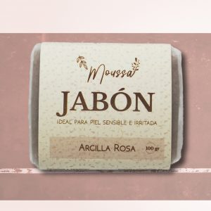 Jabón de Arcilla Rosa