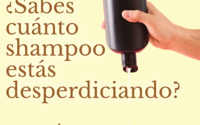 ¿Sabes cuánto Shampoo estás desperdiciando?