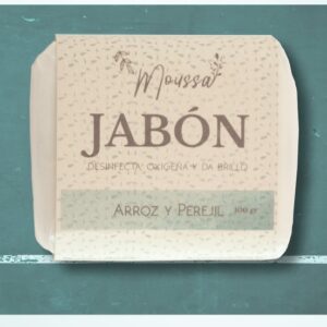 Jabón de Arroz y Perejil