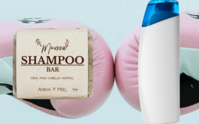 Shampoo en barra vs liquido